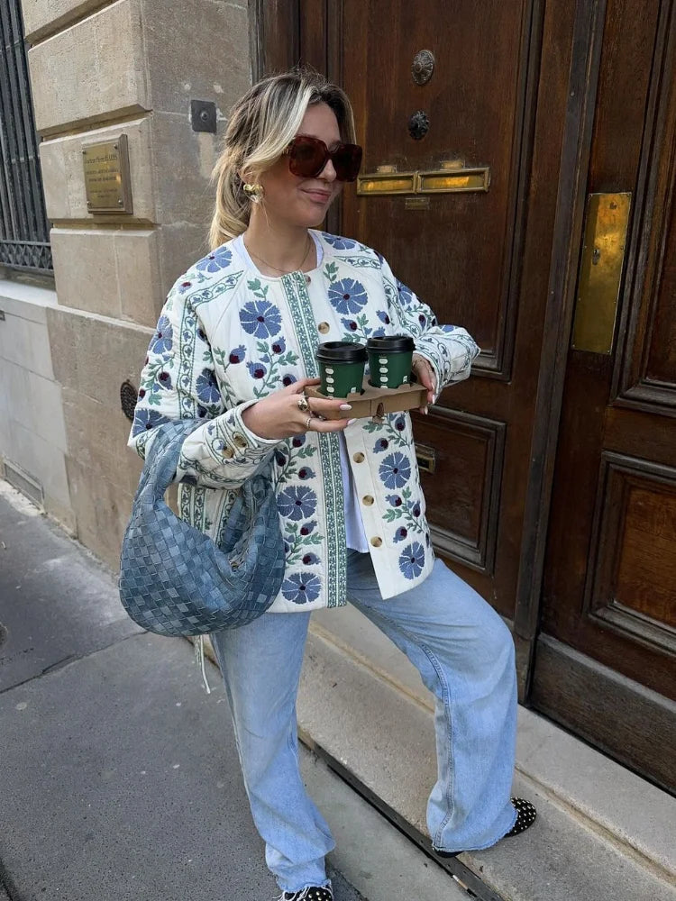 Rosalie | Stylish Floral Jacket