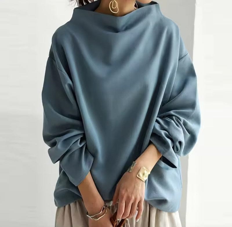 Lenora | Chic High Neck Pullover