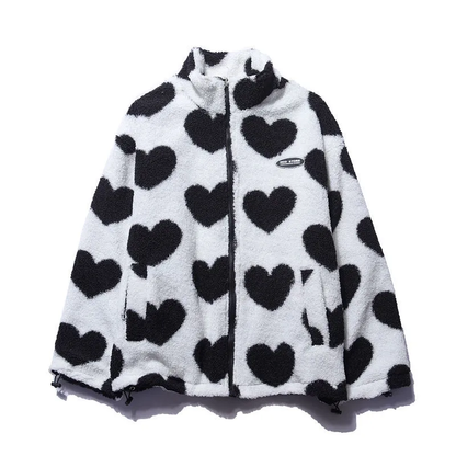 Moana | Reversible Heart Fleece Jacket