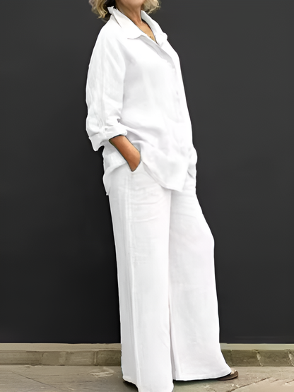 Karylle | Elegant Shirt Suit with Sophisticated Style