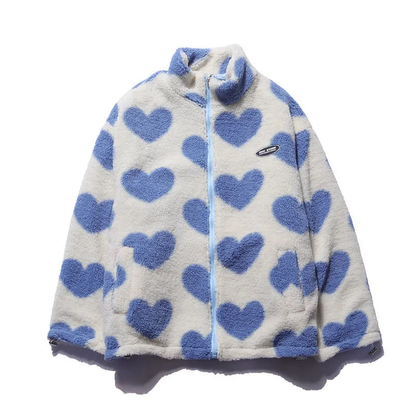 Moana | Reversible Heart Fleece Jacket