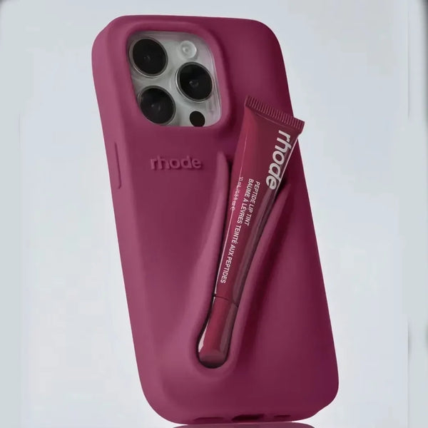 Glosslet | iPhone Silicone Case with Lipstick Holder