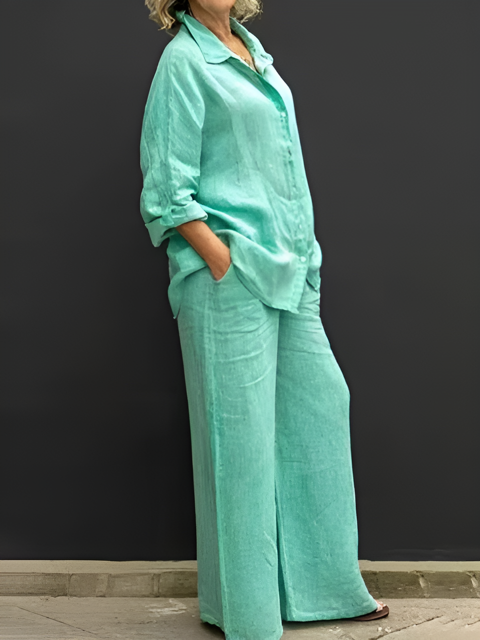 Karylle | Elegant Shirt Suit with Sophisticated Style