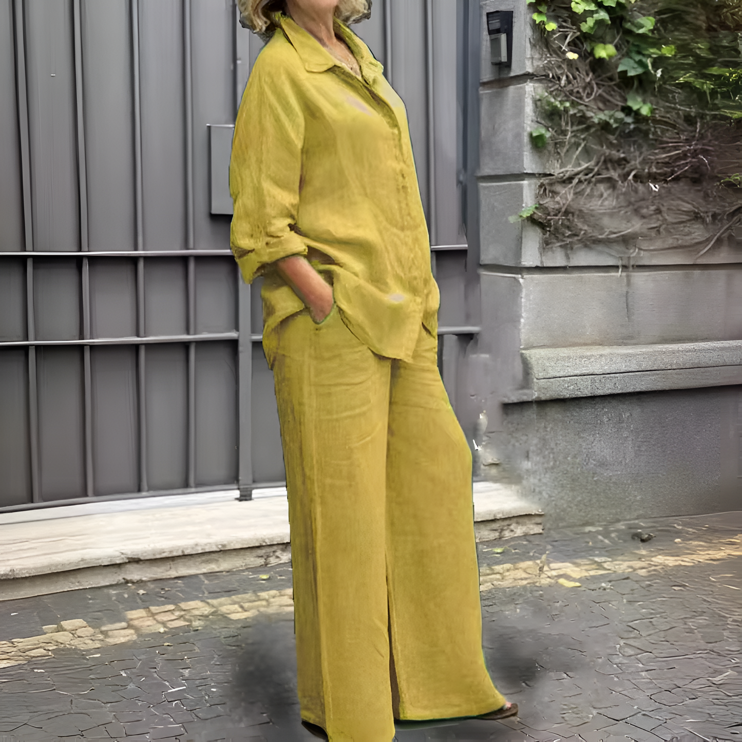 Karylle | Elegant Shirt Suit with Sophisticated Style
