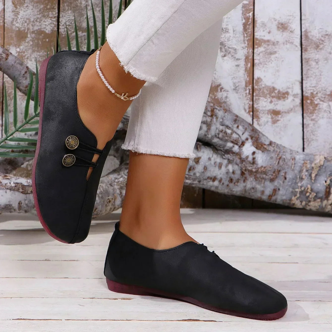 Serina | Supportive Suede Loafers