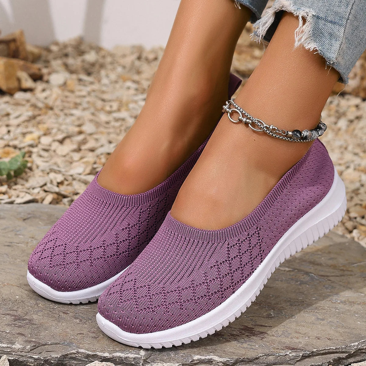 Tasha | Anti-Slip Breathable Slip-Ons