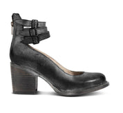 Rina - Strapped Block Heel Shoes