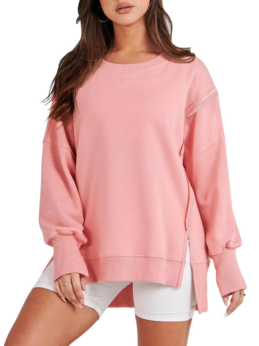 Anahera | Oversized Crew Neck Sweatshirt