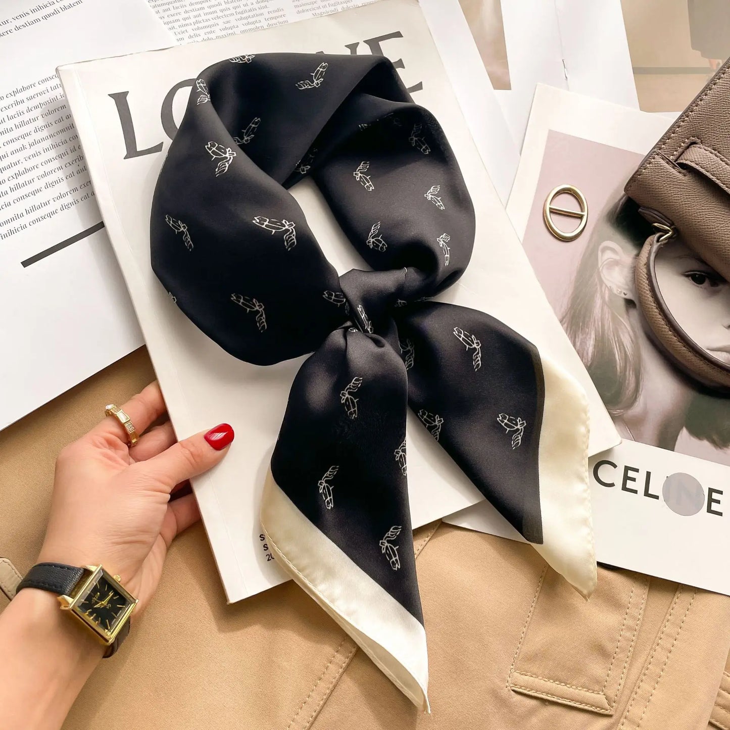 Joanne | Stylish Bandana Scarf