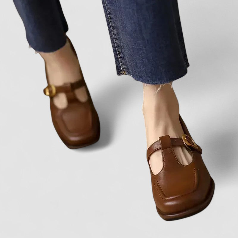 Elizabeth – Orthopaedic T-Strap Mary Jane Shoes