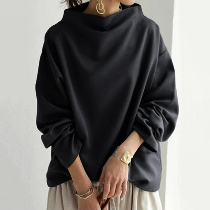 Lenora | Chic High Neck Pullover