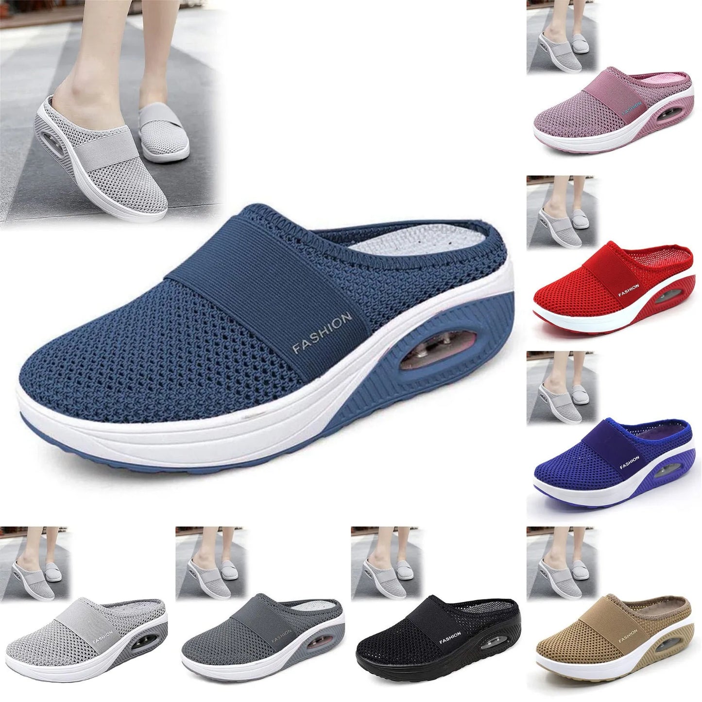 Relievo Slip-On Sandals