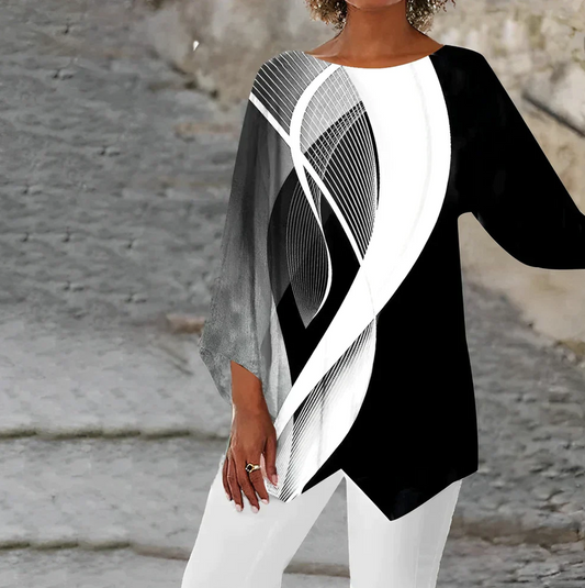 Lexa | Long Sleeve Tunic Shirt