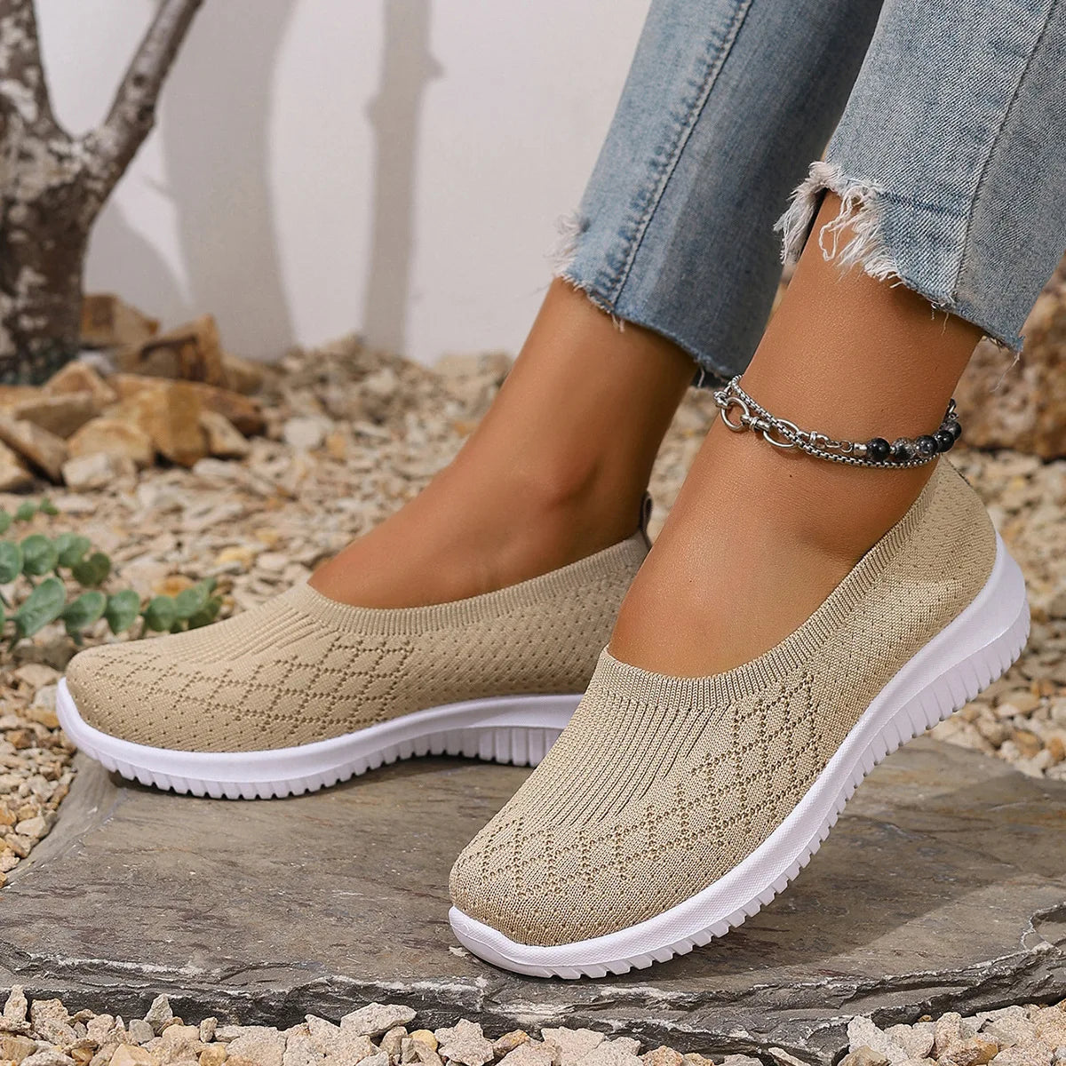 Tasha | Anti-Slip Breathable Slip-Ons
