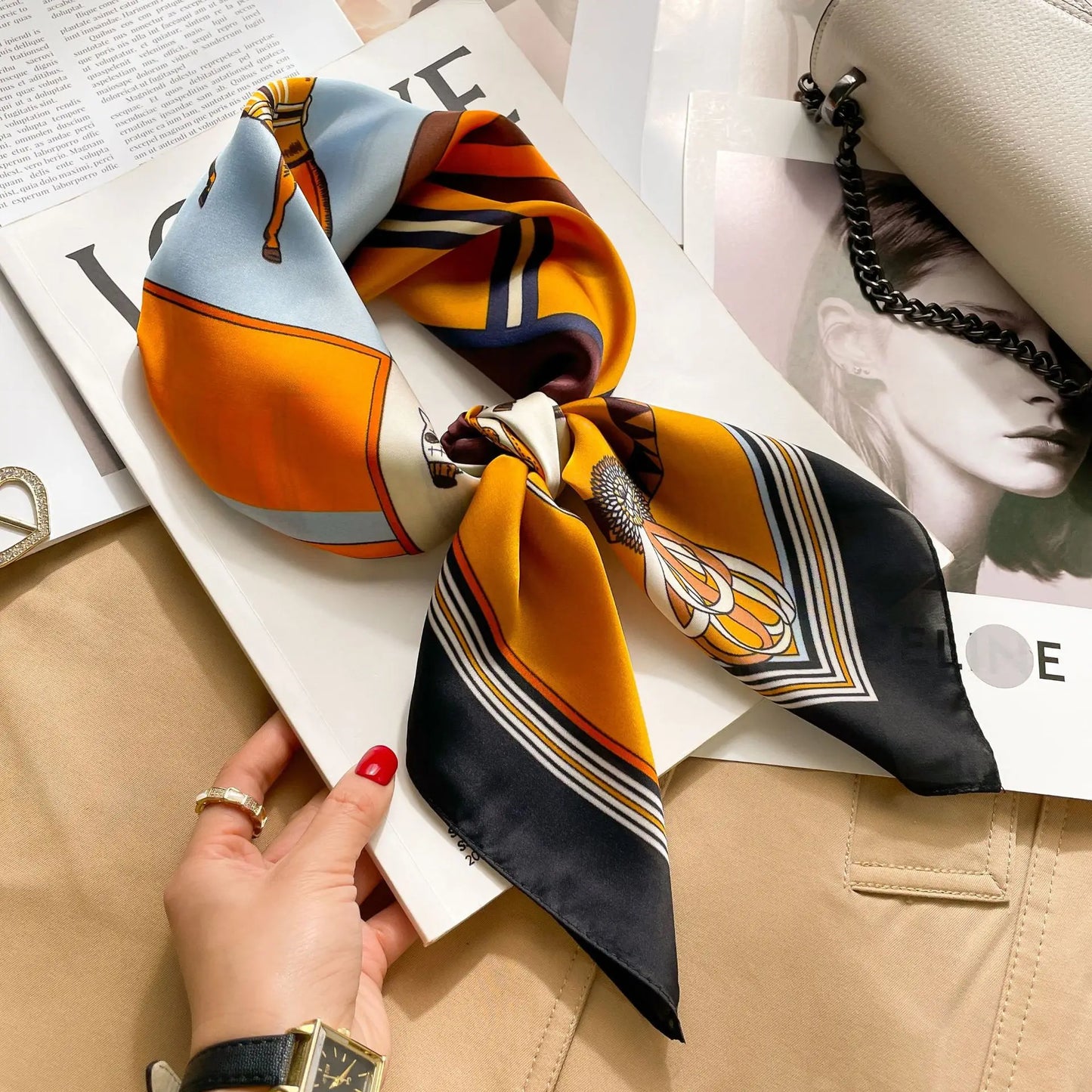 Joanne | Stylish Bandana Scarf