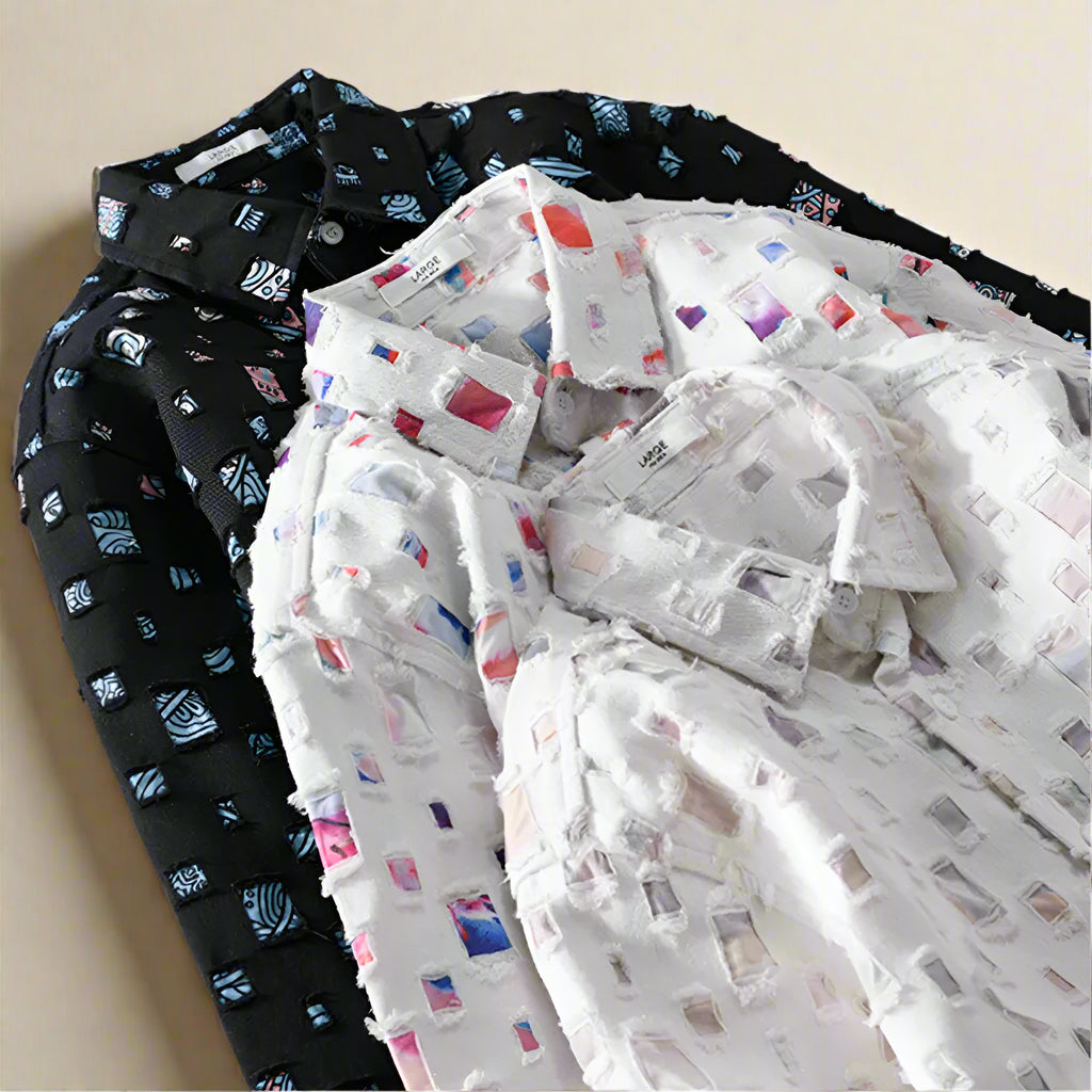 Inaya | Elegant Mosaic Shirt