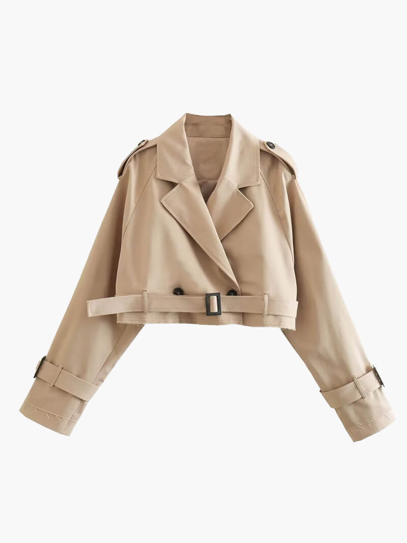 Bella | Stylish Cropped Coat