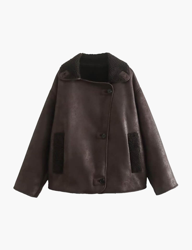 Laila | Stylish Leather Jacket