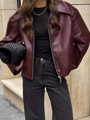 Mira | Stylish Leather Jacket