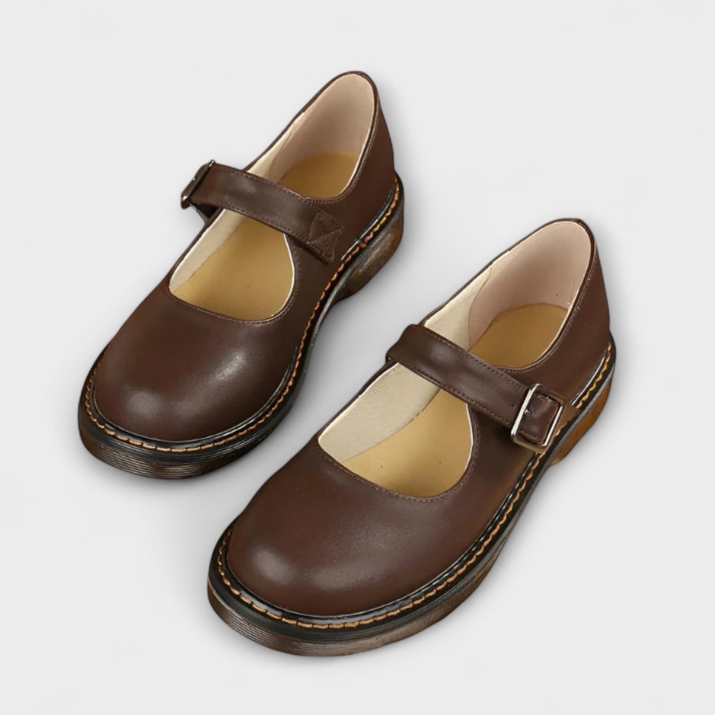 Patricia | Stylish Leather Shoes with Strap