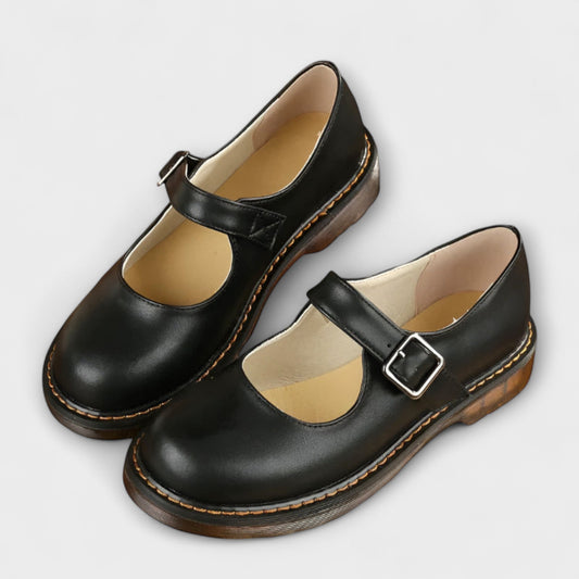 Patricia | Stylish Leather Shoes with Strap