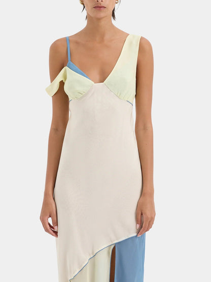 Jimena | Thames Splice Midi Dress