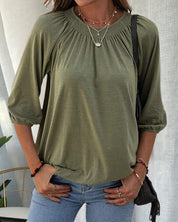 Lauren | Classic 3/4 Sleeve Tee