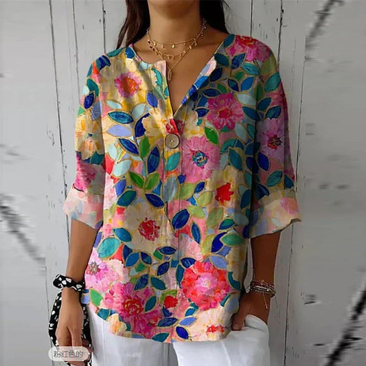 Jinky | Elegant Floral Blouse