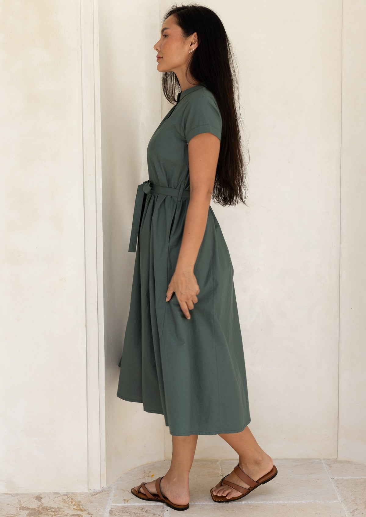 Faye | Dress Jungle Green