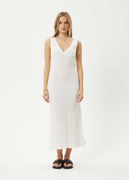 Julietta | Seersucker Maxi Dress