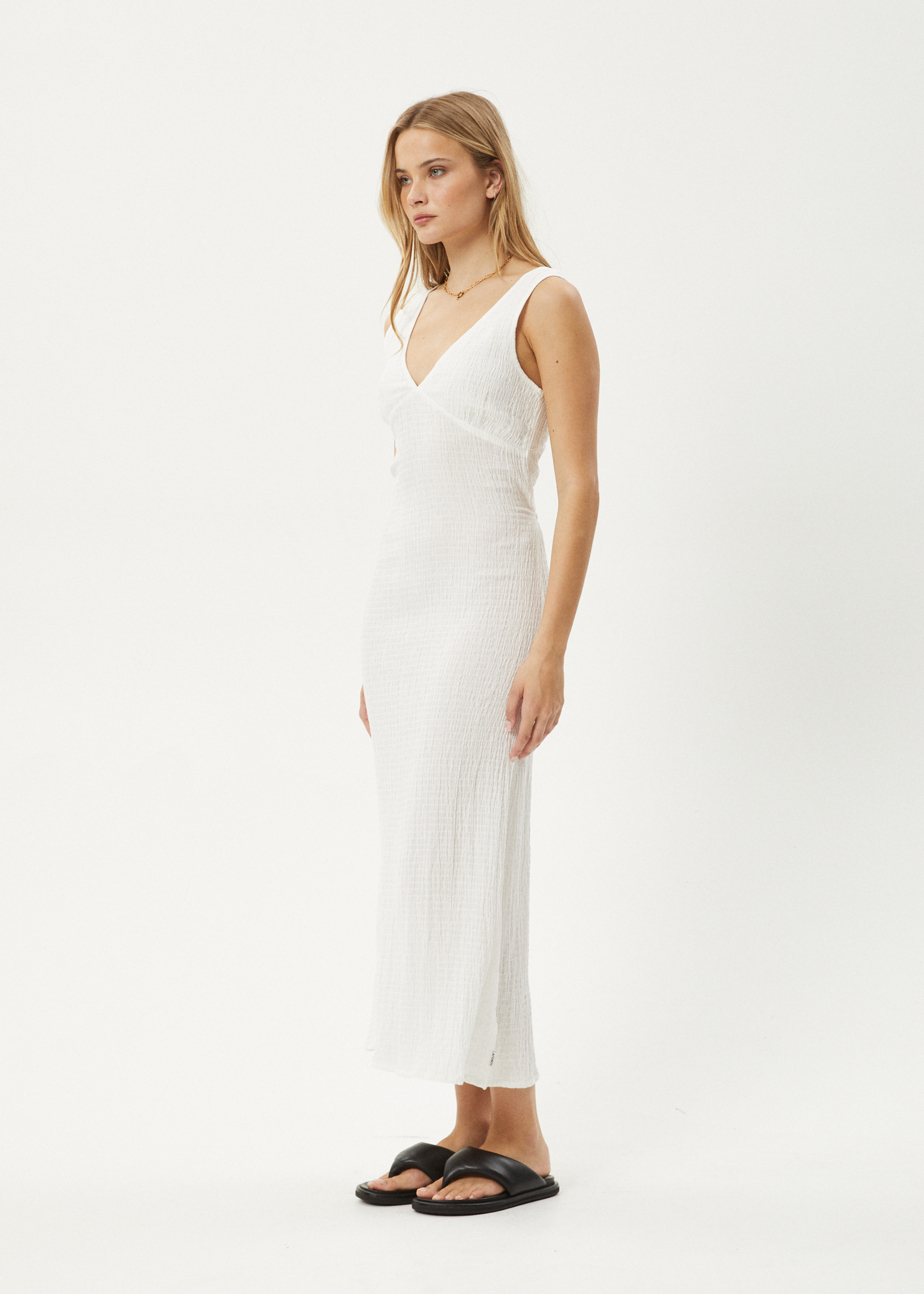 Julietta | Seersucker Maxi Dress