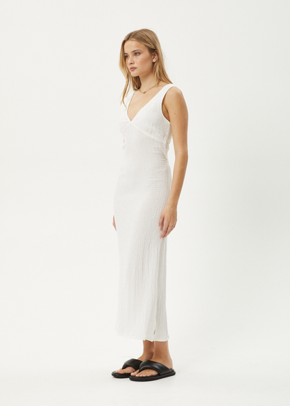 Julietta | Seersucker Maxi Dress