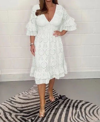 Alba | Casual Lace Dress