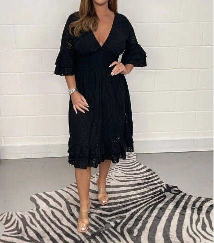 Alba | Casual Lace Dress