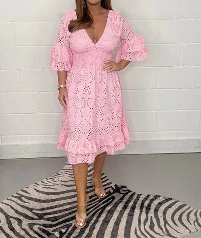 Alba | Casual Lace Dress