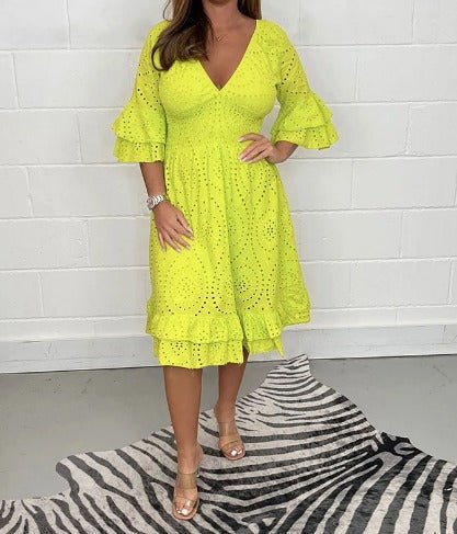 Alba | Casual Lace Dress