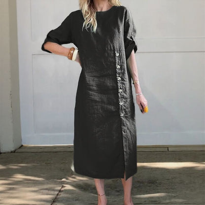 Ngaire | Casual Linen Dress
