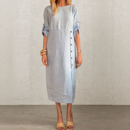 Ngaire | Casual Linen Dress