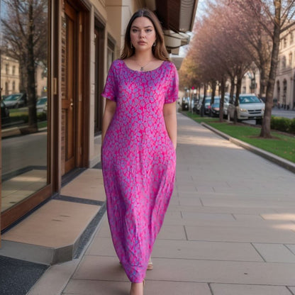 Manaia |Stylish  Dress with Vibrant Print
