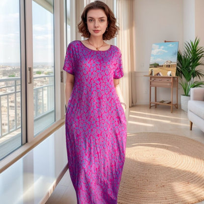Manaia |Stylish  Dress with Vibrant Print
