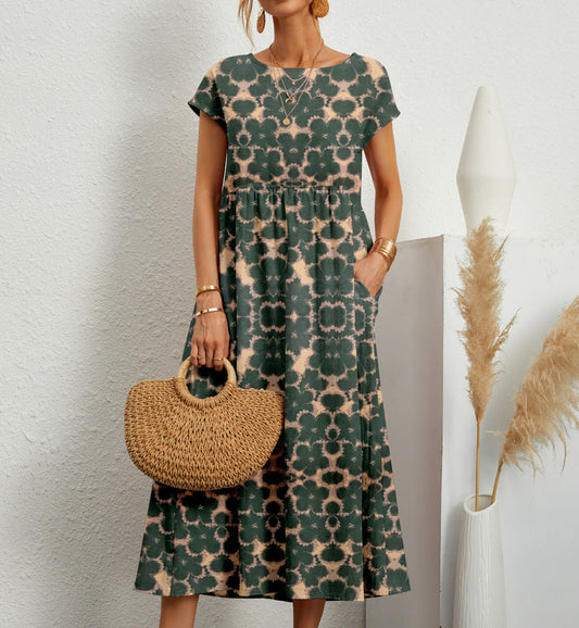 Maerina | Elegant Floral Dress