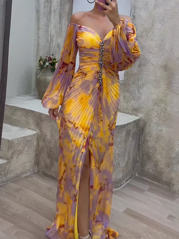 Camila | Elegant V-Neck Dress