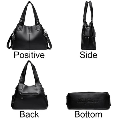 India™ Classic Vintage Leather Shoulder Bag