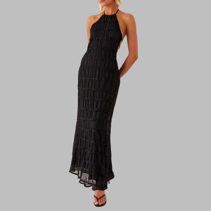Trixie | Elegant Sleeveless Backless Bodycon Maxi Dress
