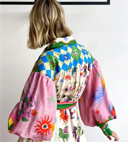 Estrella | Colourful Maxi Dress