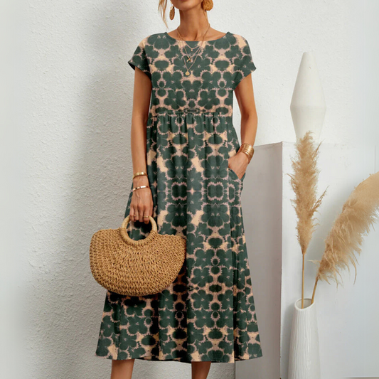 Manika |  Breezy Floral Midi Dress