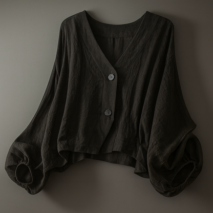 Jamela | Linen Blouse