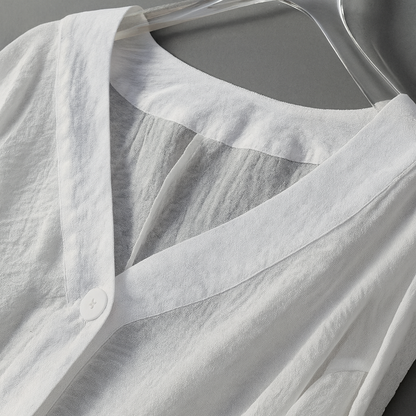 Jamela | Linen Blouse