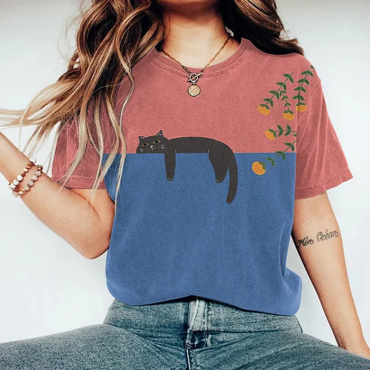 Elizabeth | Elegant Spring T Shirt With Print