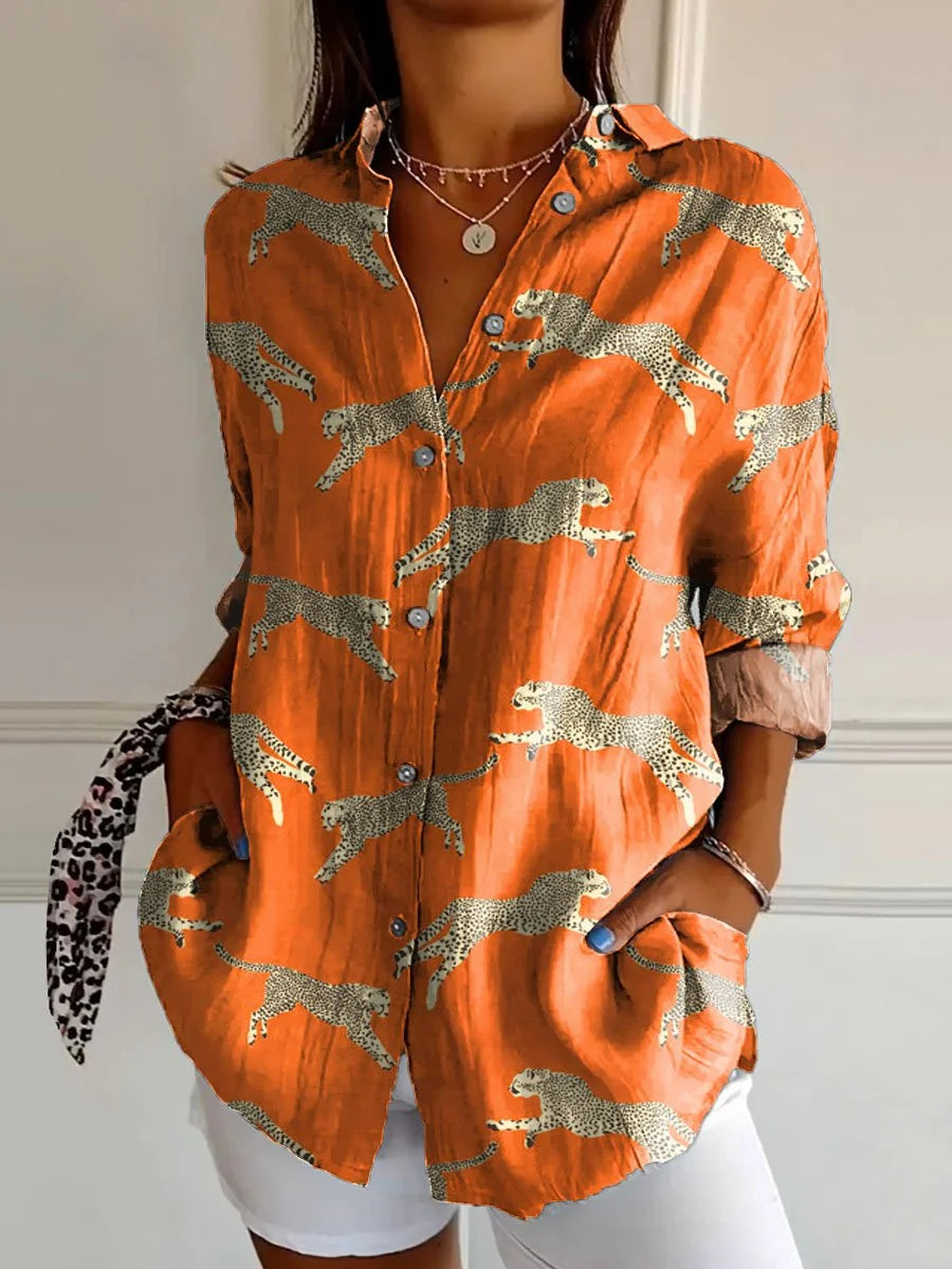 Tuarani |  Elegant Floral Shirt
